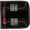Wiha Hexagon, Phillips, Slotted Standard Screwdriver Set, 6-Piece ESD Safe 32298