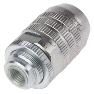 RS PRO In Line Mount Mounting Hydraulic Flow Control Valve 1/4 in Port Size, 15L/min Flow Rate, 350 bar Pressure 363-5918