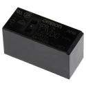Omron Panel Power Relay 12V DC Coil, 8A Switching Current, DPDT, Through Hole Mount G2RL-2 DC12
