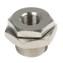 Legris Brass Pneumatic Fitting Threaded G 1/8 Female to M16 Male 60 bar 80°C 0920 00 10