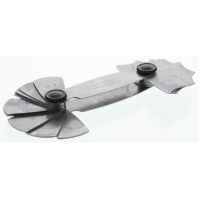 MikronTec Radius Gauge Metric 15 Blades 15.5 mm to 25 mm 304-9165