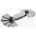 MikronTec Radius Gauge Metric 15 Blades 15.5 mm to 25 mm 304-9165
