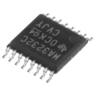 Texas Instruments 2-Channel RS-232 Line Transceiver, Dual Channel Driver & Receiver, 3-5.5V Supply, TSSOP 16-Pin MAX3232CPW