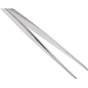 Bernstein 120mm Nickel Plated Steel Narrow, Serrated ESD Safe Tweezer 5-121