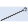 Reckmann Type K Thermocouple 710 mm Length, 22 mm Diameter, Connection Head, 1370°C Maximum Temperature R7-902-OF