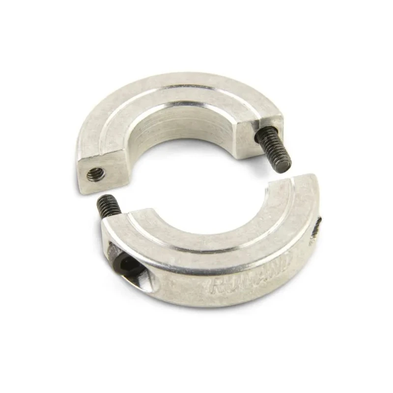 Ruland Two Piece Aluminium Shaft Collar Clamp Screw, 15mm Bore, 30mm OD, 8mm Width ENSP30-15MM-A