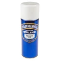 Hammerite 400 ml White Smooth Spray Paint Direct To Rust Metal Paint Smooth Aerosol 5084782