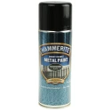 Hammerite Direct To Rust Metal Spray Paint Black Hammered Finish 400 ml 5084781