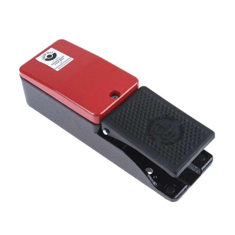 Bernstein AG Industrial 2 Step Foot Switch SPDT Aluminium Housing 10A Contact Current 400 V AC 6061100001