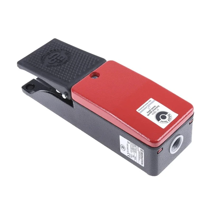 Bernstein AG Industrial 2 Step Foot Switch SPDT Aluminium Housing 10A Contact Current 400 V AC 6061100001