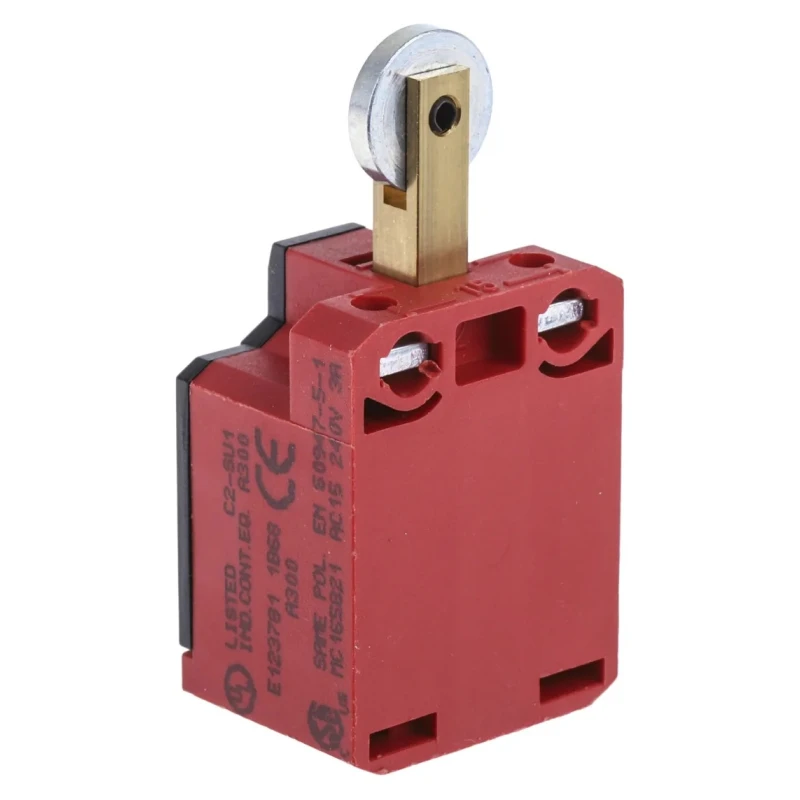 Bernstein AG C2 Series Roller Interlock Switch, 1 NO/1 NC, IP20, Glass Reinforced Plastic Housing, 250V AC, 10A IP20