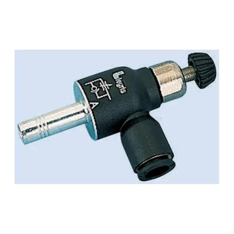 Legris 7030 Series Exhaust Regulator Tube Flow Controller, Tube Outlet, 10 bar Max Pressure, 0 to 70°C Operating 7030 06 00