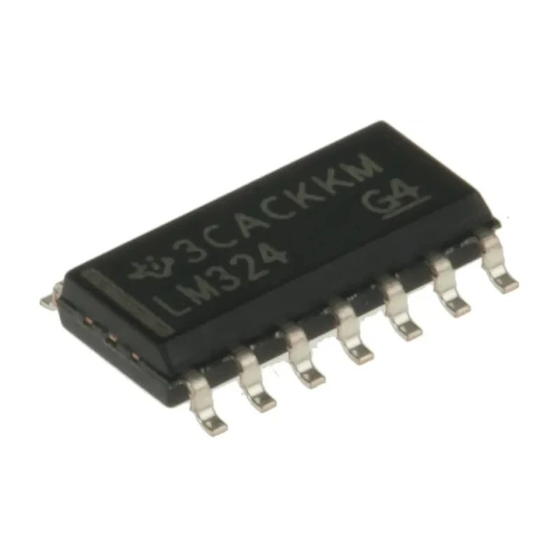 Texas Instruments Operational Amplifier LM324D 1.2 MHz, 14-Pin SOIC, 5V-30V LM324D