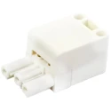 Wieland GST18 Series Connector Female Screw 3-Pole 16A 250V 3-Way IP20 IP40 GST18