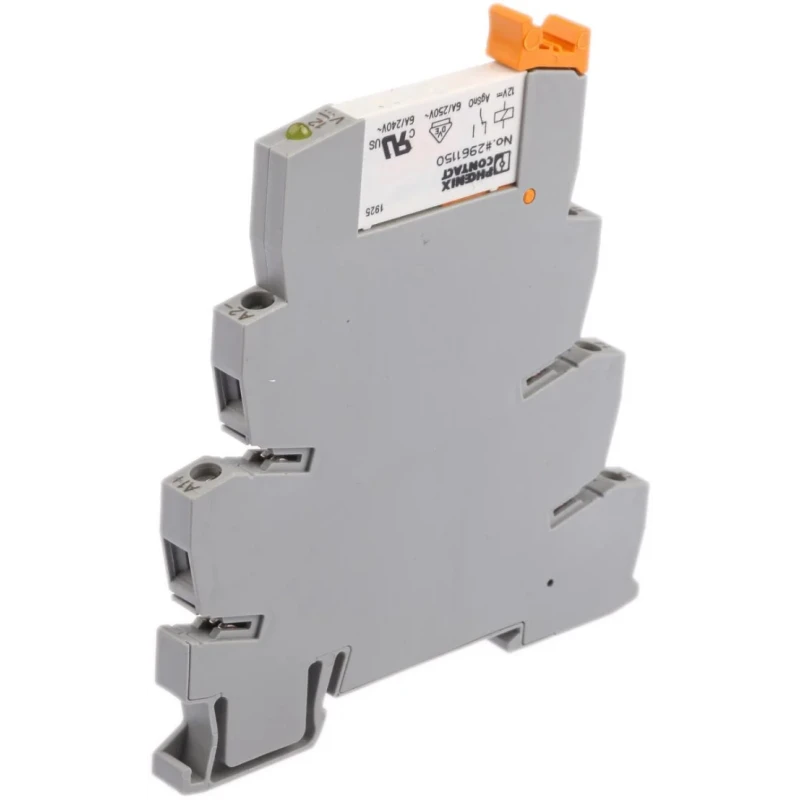 Phoenix Contact Electromechanical Interface Relay PLC-RSC-12DC/21, DIN Rail Mount, 12V DC Coil, SPDT, 6A Switching 2966906