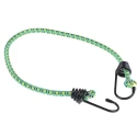 RS PRO 2 Hooks Bungee Cord, 609 mm Long, 8 mm Diameter 436-0586
