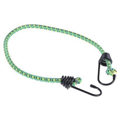 RS PRO 2 Hooks Bungee Cord, 609 mm Long, 8 mm Diameter 436-0586