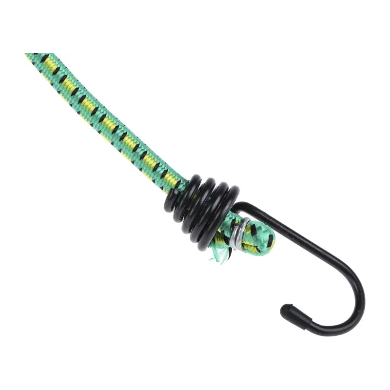 RS PRO 2 Hooks Bungee Cord, 609 mm Long, 8 mm Diameter 436-0586