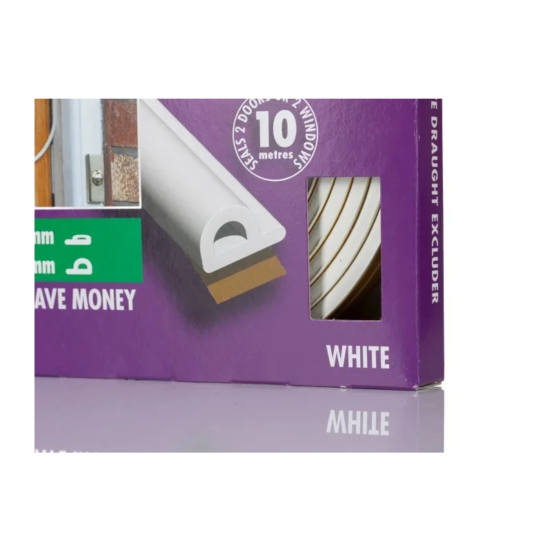 RS PRO White Ethylene Propylene Diene Monomer Edging Strip 10 m UK Origin 444-2571
