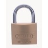 ABUS Keyed Steel, Brass Weatherproof Padlock 8 mm Shackle, 50 mm Body XR0060HB55K2