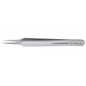 Lindstrom 110mm Stainless Steel Extra Fine ESD Safe Tweezer TL 4-SA-SL