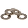 RS PRO Brass Nickel Plated Plain Washers M3, DIN 125A 24mm External Diameter 0.50mm Thickness 483-0631