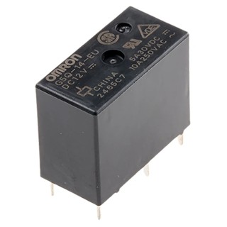 Omron Power Relay SPDT, 12V DC Coil Voltage, 10A Switching Current, PCB Mount G5Q-14-EU DC12 (TY)