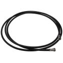 Radiall Coaxial Cable Assembly Male F Type to Male, 2 m Length, 75 Ω Impedance R284C0351067