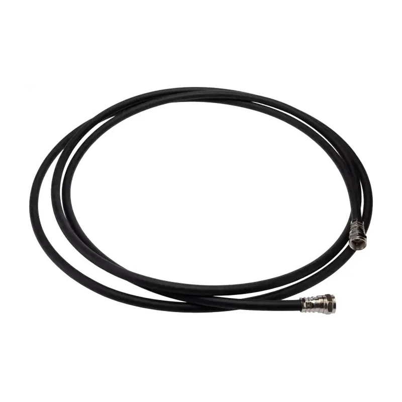 Radiall Coaxial Cable Assembly Male F Type to Male, 2 m Length, 75 Ω Impedance R284C0351067