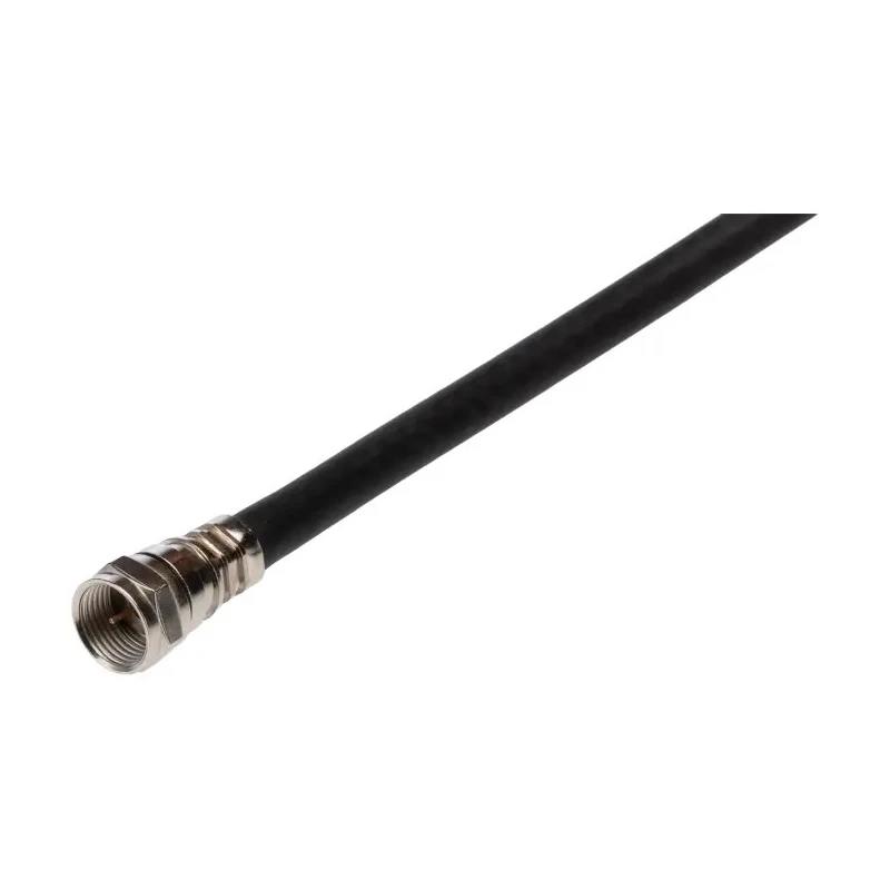 Radiall Coaxial Cable Assembly Male F Type to Male, 2 m Length, 75 Ω Impedance R284C0351067