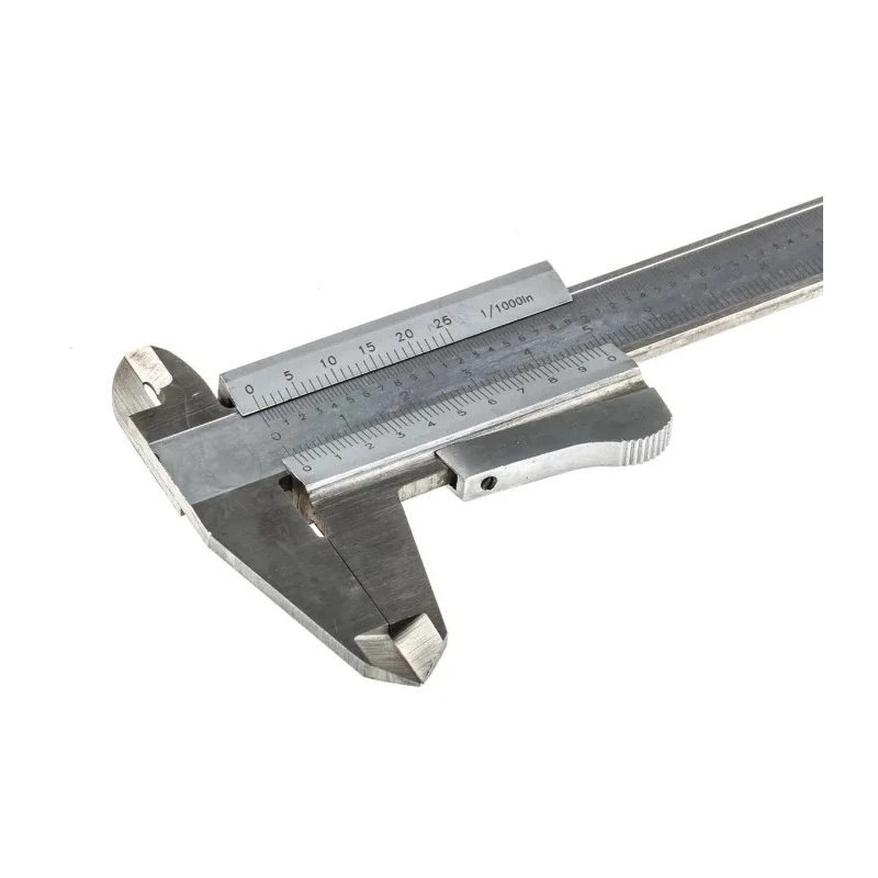 RS PRO Stainless Steel Vernier Caliper 150 mm 0.02 mm Resolution Analog Imperial and Metric Measurement 464-9952