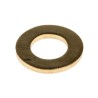 RS PRO Brass Plain Washers M8 Compatible Screw Bolt Size DIN 125A 16mm External Diameter, 8.4mm Inside Diameter 483-2637