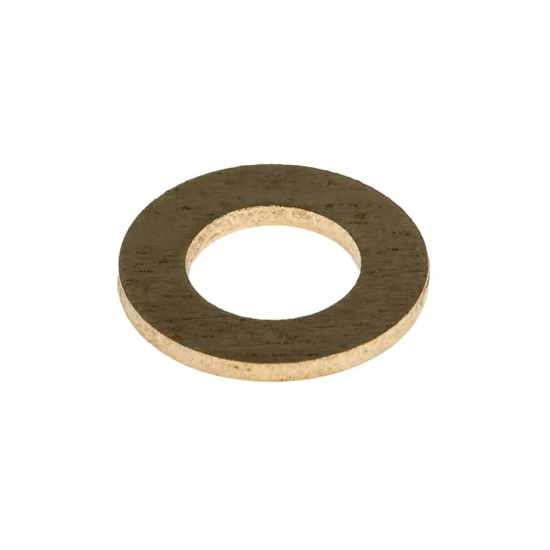 RS PRO Brass Plain Washers M8 Compatible Screw Bolt Size DIN 125A 16mm External Diameter, 8.4mm Inside Diameter 483-2637