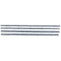 Ewellix Makers in Motion 1.2 m Long Steel Closed Bush Shaft, 25 mm Diameter, Hardness 64 HRC, h6 Tolerance LJM25X1200ESSC6