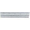 Ewellix Makers in Motion 1.2 m Long Steel Closed Bush Shaft, 25 mm Diameter, Hardness 64 HRC, h6 Tolerance LJM25X1200ESSC6