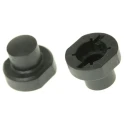 MEC Black Modular Switch Cap for Use with 3F Series Push Button Switch 1S09-16.0