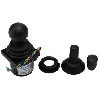 APEM 2-Axis Joystick Passive IP65 Rated with 240V AC Contact Voltage, Series 9000 Model 