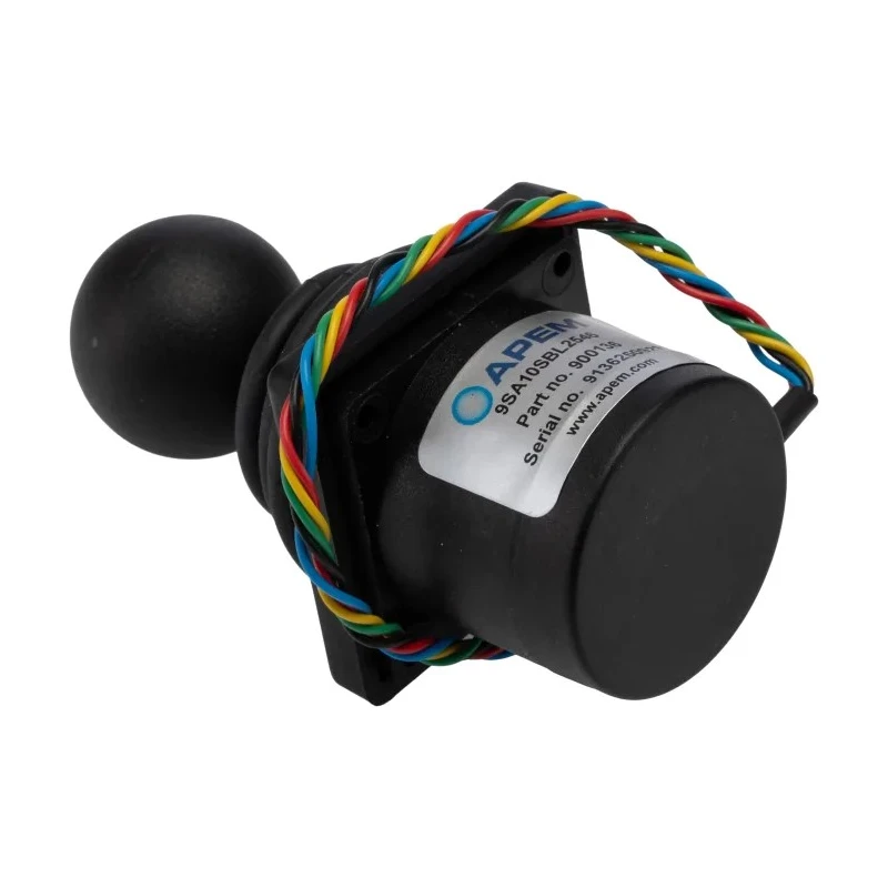 APEM 2-Axis Joystick Passive IP65 Rated with 240V AC Contact Voltage, Series 9000 Model 