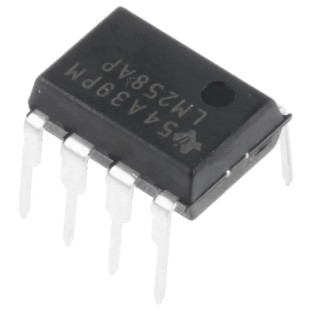 Texas Instruments Operational Amplifier 700 kHz 8-Pin PDIP 30V LM258AP