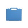 RS PRO Plastic Transit Case Blue Polypropylene External 226 mm x 45 mm x 265 mm Model 506-6673
