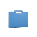 RS PRO Plastic Transit Case Blue Polypropylene External 226 mm x 45 mm x 265 mm Model 506-6673