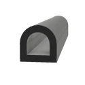 RS PRO Black Ethylene Propylene Diene Monomer Edging Strip 20 m 175-2562
