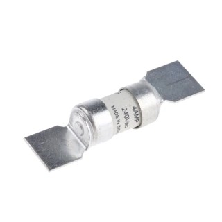 RS PRO 4A British Standard Fuse E1 24V AC, HRC, Blade Tag Type 521-2832