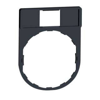 Schneider Electric Blank Label Holder for Use with XALK, XB4, XALD, XB5 Series ZBZ32