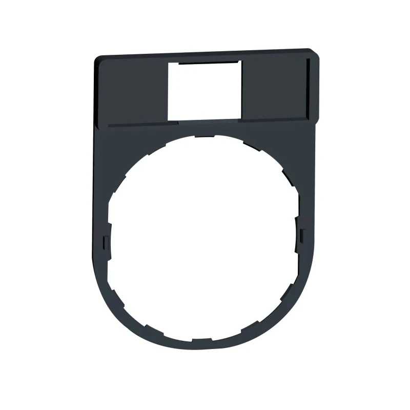 Schneider Electric Blank Label Holder for Use with XALK, XB4, XALD, XB5 Series ZBZ32