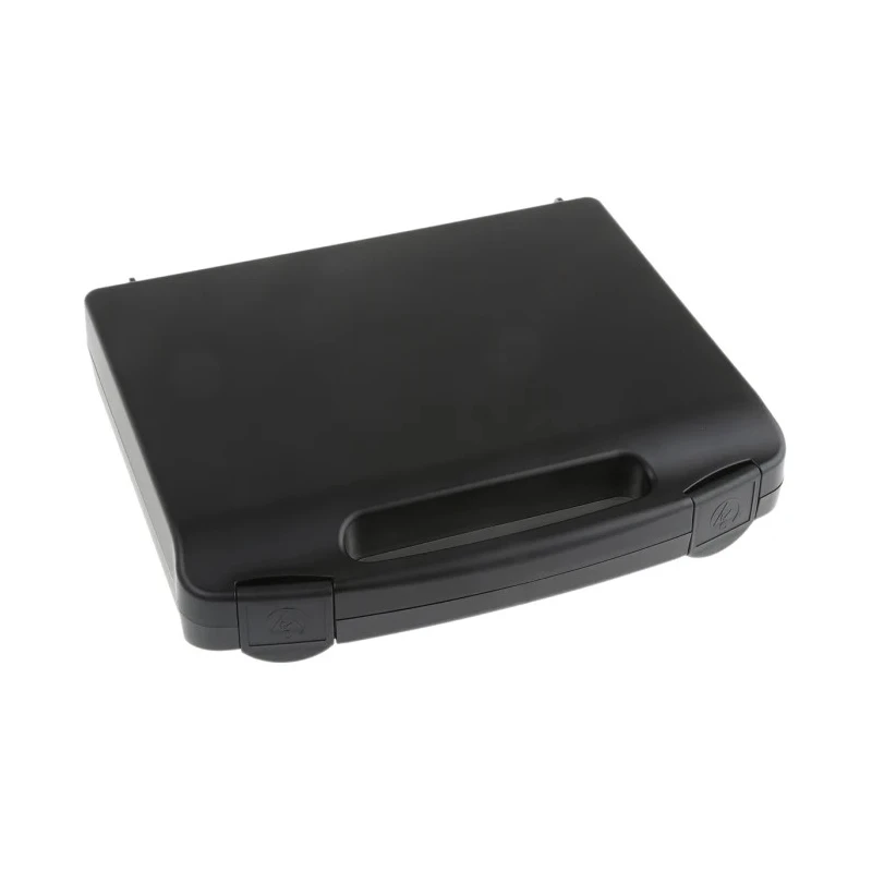 Licefa Conductive Plastic Transit Case with Foam Inserts Black 240mm x 170mm x 42mm K 2001 ESD NOPPE