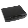 Licefa Conductive Plastic Transit Case with Foam Inserts Black 240mm x 170mm x 42mm K 2001 ESD NOPPE