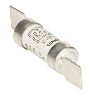 RS PRO 10A British Standard HRC Fuse F1 550V AC High Rupture Capacity 521-2911