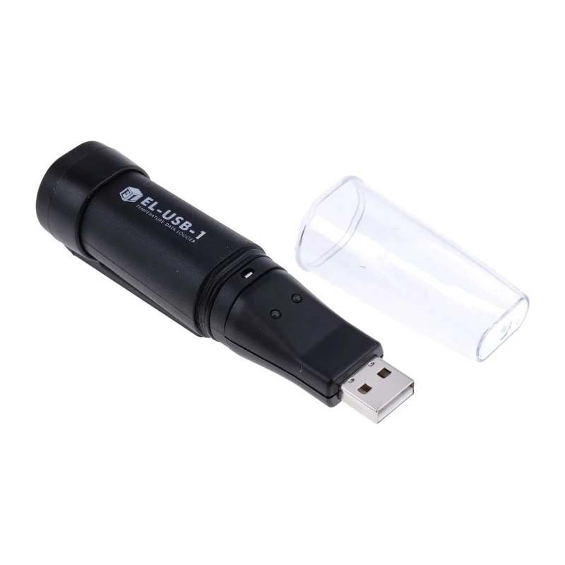 Lascar Temperature Data Logger USB Interface IP67 Accuracy ±0.5°C Battery Life 3 Years EL-USB-1