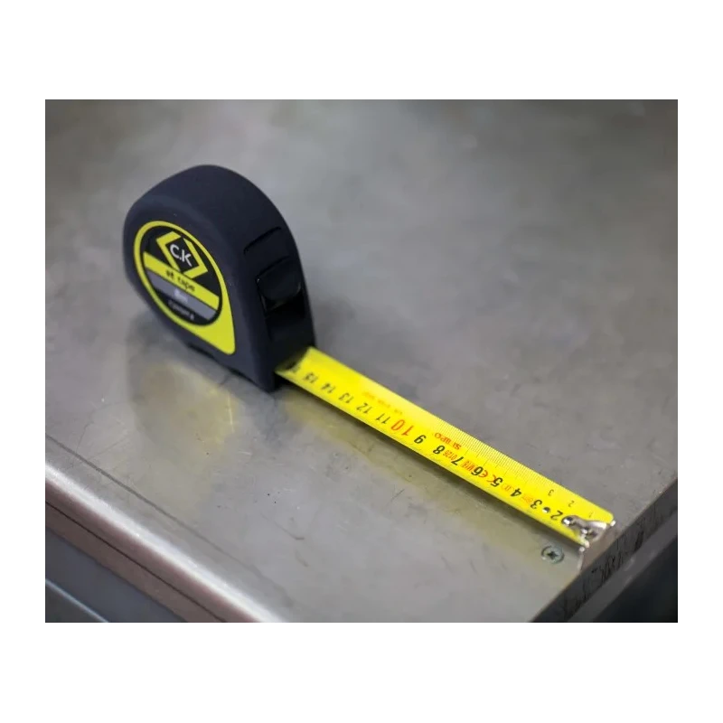 CK Tape Measure 8m Length Metric, IN, Imperial with 13mm Blade Width Steel ABS Case T3442M 8